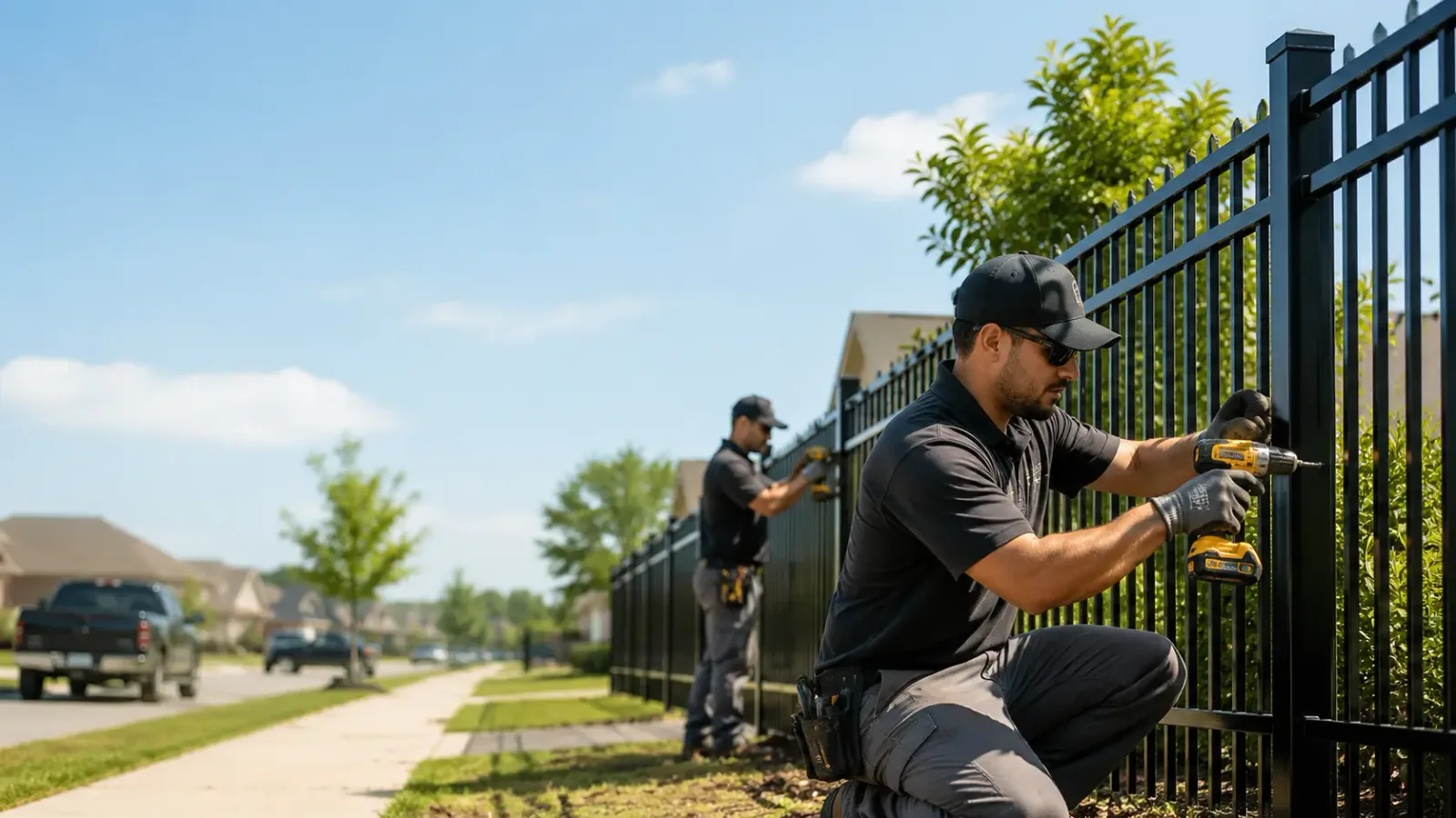 Metal Fence Installation in Joint Base Mdl, NJ